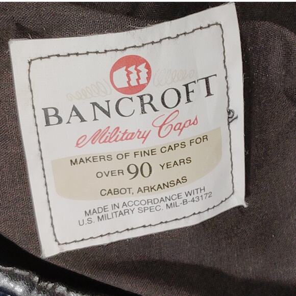 Bancroft Blue Military Beret – Size 6-1/2, No Flash, MIL-B-43172, Pre-Owned LN - Picture 4 of 6